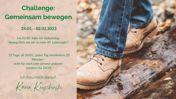 Gemeinsam Gehen Challenge
